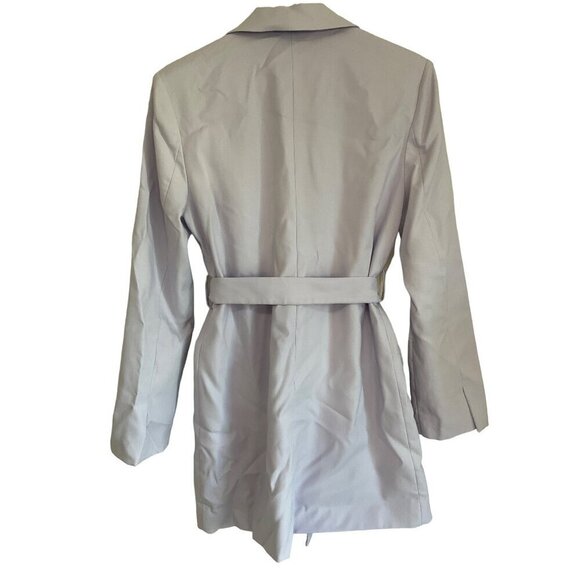 Steve Madden Laila Dress in Light Lilac Small New Womens Jacket Blazer - Picture 5 of 12